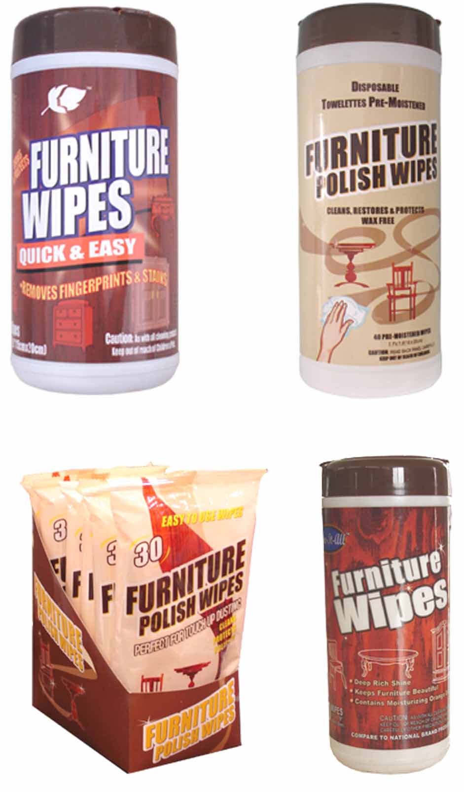 Furniture Wipes (Meubles Lingettes)