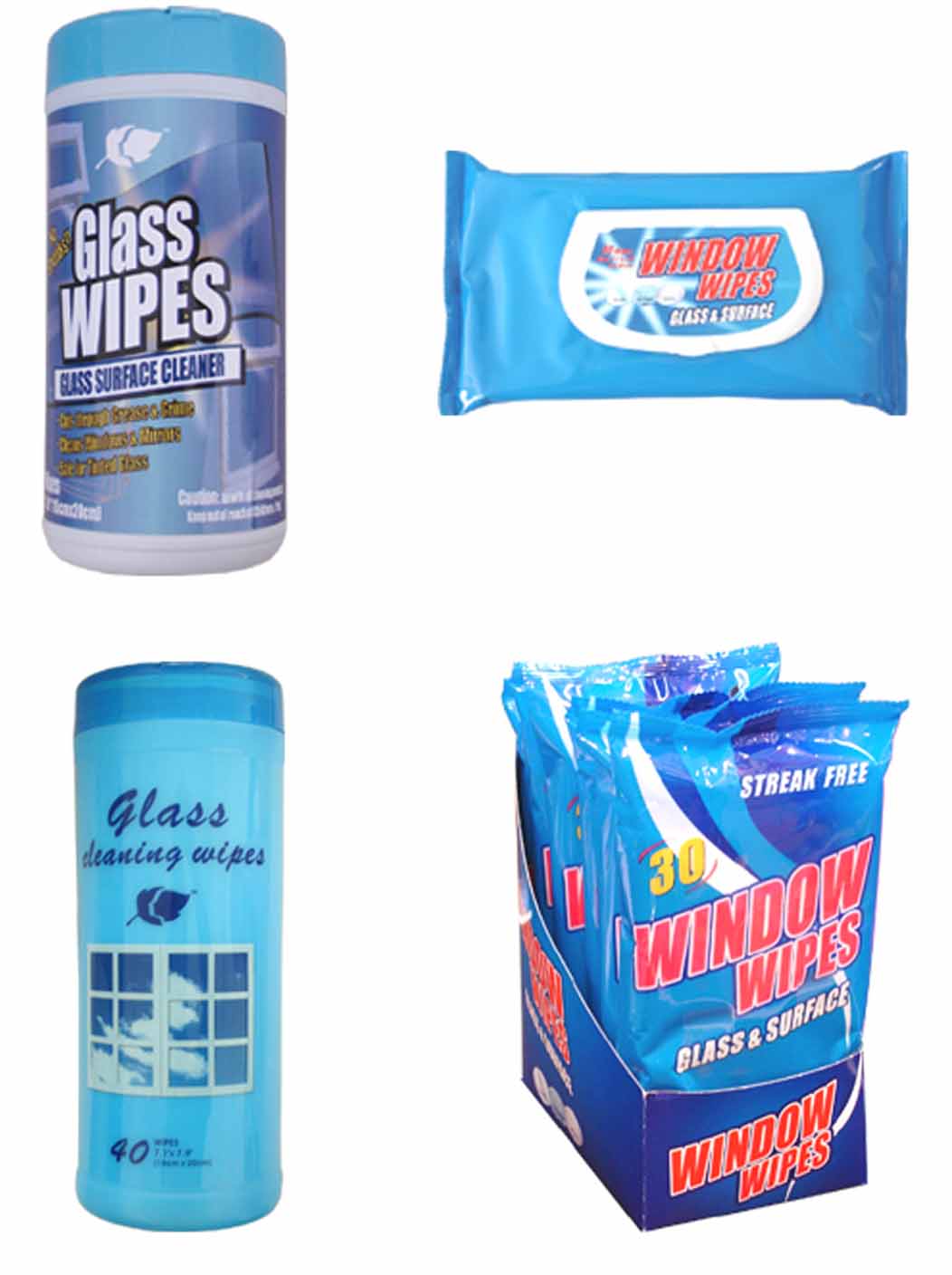 Glass Wipes (Verre Lingettes)