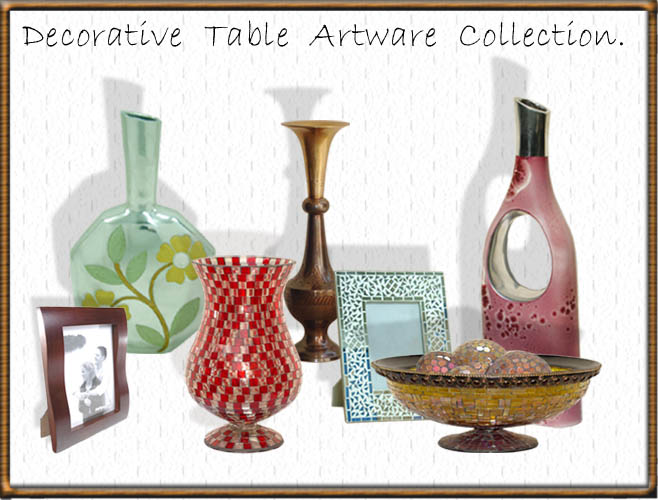 Collection Of Decorative Table Artware (Collection Of Decorative Table Artware)