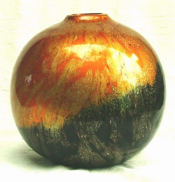 Mango Wood Vase M-032 (Mango Wood Vase M-032)