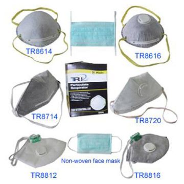  Filter Masks, Non-Woven Face Masks (Filtrer Masques, non-tissé Masques Visages)