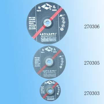  Three-Faced Reinforced Metal Abrasive Grinding Wheel ( Three-Faced Reinforced Metal Abrasive Grinding Wheel)