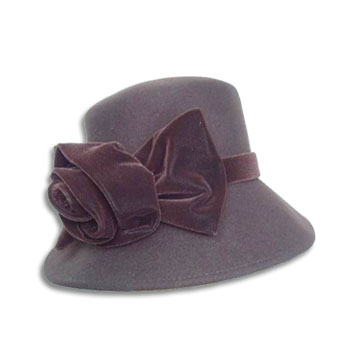  Women`s Felt Hat(MG096) (Women`s Felt Hat (MG096))