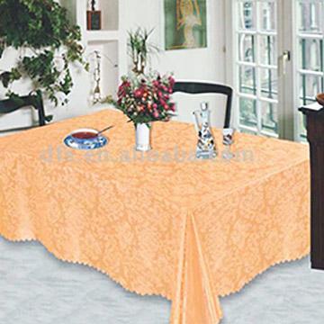  Polyester Jacquard Table Cloth ( Polyester Jacquard Table Cloth)