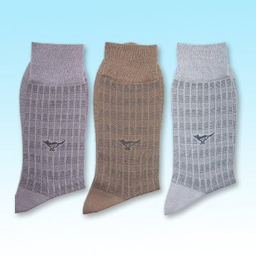  Men`s Mercerized Cotton Stockings (Men`s coton mercerisé Bas)