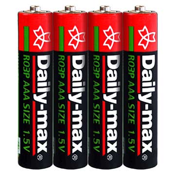  R03P-4S (SUM-4/AAA Size) Battery (R03P-4S (SUM-4/AAA размер) Батарея)