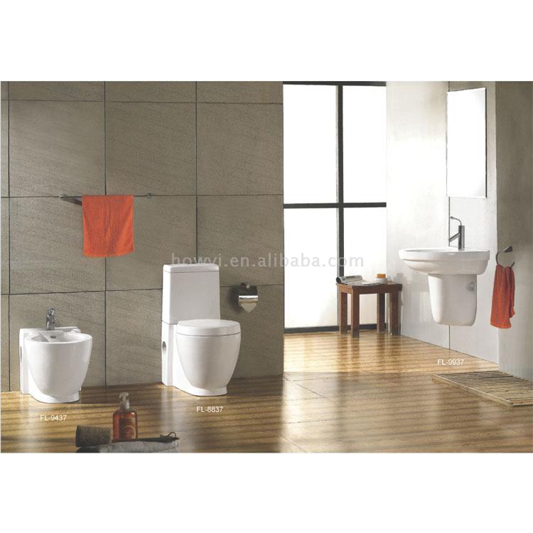  Toilet, Bidet, Basin and Pedestal