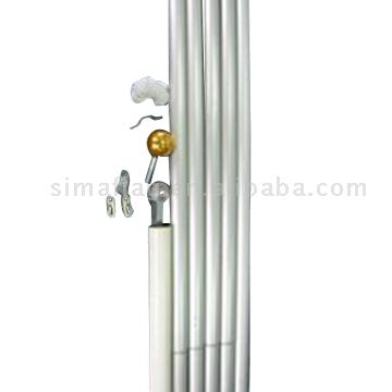  6m Aluminum Flag Pole Kit (6m aluminium Flag Pole Kit)