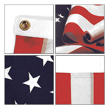  Embroidered & Appliqué Nylon Flag ( Embroidered & Appliqué Nylon Flag)