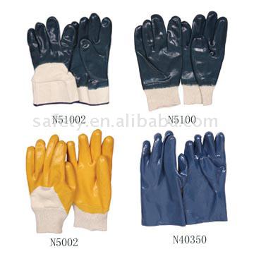  Nitrile Dipped Gloves (Фары нитрила перчатки)
