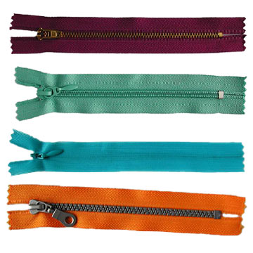  Metal, Plastic & Nylon Zippers ( Metal, Plastic & Nylon Zippers)