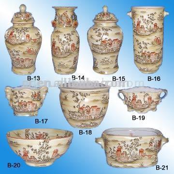 Hand-Painted Imitation Antique Vases (Ручная роспись имитацией античных ваз)