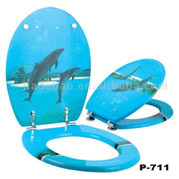  MDF Toilet Seat (Dolphin Design) (МДФ Туалет Seat (Dolphin Design))