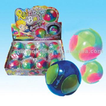  Flashing Rainbow Bouncing Balls ( Flashing Rainbow Bouncing Balls)