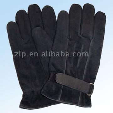  Men`s Pig Suede Leather Gloves (Men`s Pig Suede Leather Gloves)