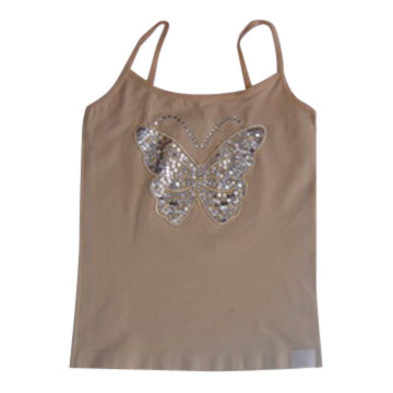  Ladies` Top With Paillette ( Ladies` Top With Paillette)