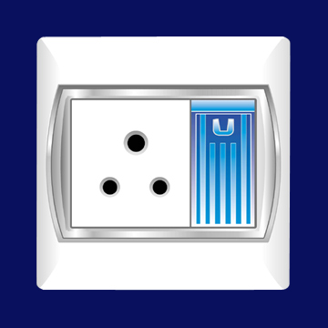  British, France Type Socket and Switch:S-U/26 ( British, France Type Socket and Switch:S-U/26)