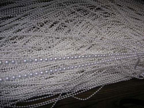  28" Packing Dozen Gold Silver Beads (28 "Emballage Dozen Or Argent Perles)