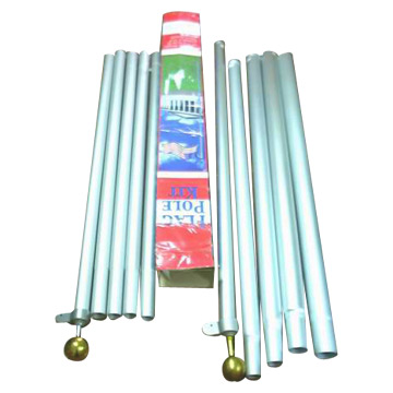  Aluminium Taper, Cone Shape Flag Pole (Taper l`aluminium, Cone Shape Flag Pole)