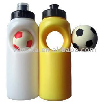  Sports Water Bottles with Balls (Bouteilles d`eau Sports with Balls)