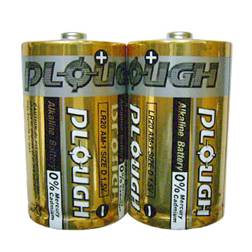  Alkaline Battery (LR20) (Щелочная батарейка (LR20))