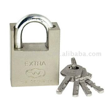  Square Type Wraped Beam Brass Padlock (Square Typ Verhüllter Breite Brass Padlock)