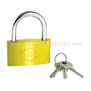  Thin Brass Padlock (Thin Brass Padlock)