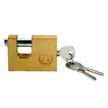  Concave Brass Padlock ( Concave Brass Padlock)