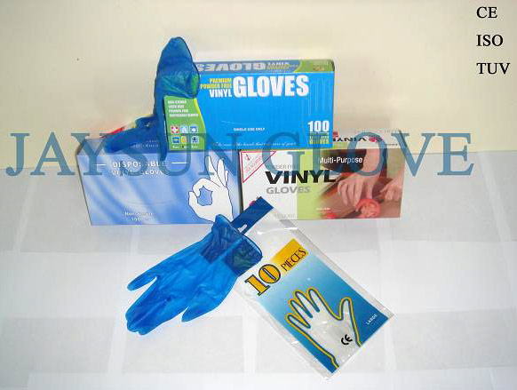  Vinyl (PVC) Examination Gloves(EEC Approved) (De vinyle (PVC) Gants d`examen (Approuvé CEE))