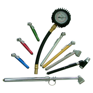  Pencil Tire Gauges and Dial Gauges (Crayon de pneus Comparateurs)