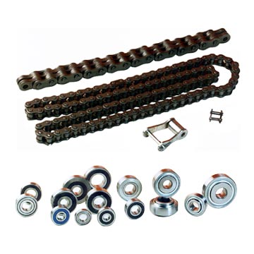  Bearings, Chains & Transmission Parts (Подшипники, Цепи & Передача частей)