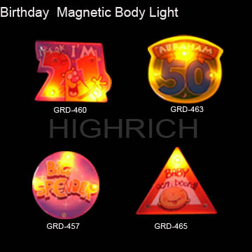  Birthday Magnetic Body Lights (Рождение Магнитные Lights кузова)