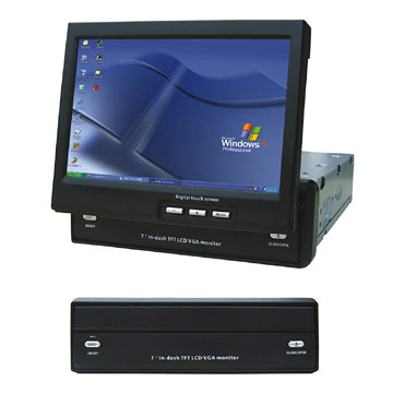  7" In-Dash VGA TFT LCD Monitor with Touch Screen ( 7" In-Dash VGA TFT LCD Monitor with Touch Screen)