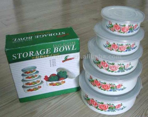  5pc Storage Bowl Set (10-18cm) (5pc stockage Bowl Set (10-18cm))