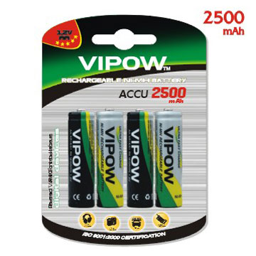  Ni-Mh Rechargeable Batteries VH-AA2500HSG (Ni-MH rechargeable batteries VH-AA2500HSG)