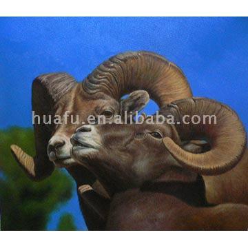  Animal Oil Painting ( Animal Oil Painting)