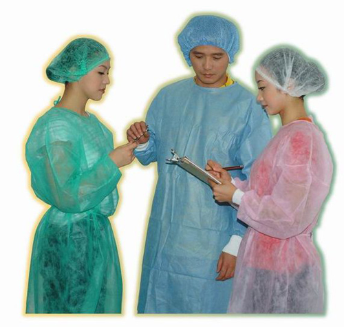  Non Woven Disposable Gown ( Non Woven Disposable Gown)