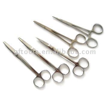  Operating Scissors, Forceps (Операционные ножницы, пинцеты)