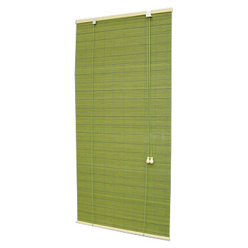  Colored Bamboo Roll-Up Blind (Colored Bamboo Roll-Up Blind)