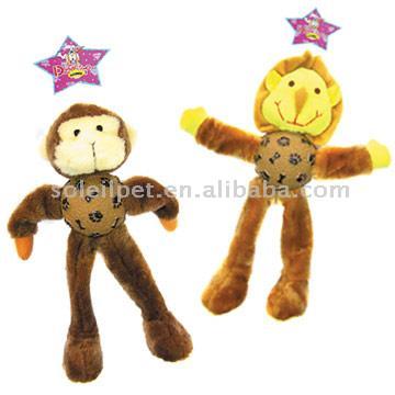 target dog plush. Plush Dog Toys (Monkey / Lion