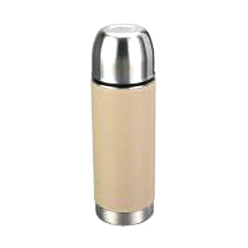  NLB-50RP 500ml Stainless Steel Vacuum Flask with Fake PU Leather Wrapped (NLB-50RP 500мл нержавеющая сталь Термос с фальшивыми PU кожа Wrapped)