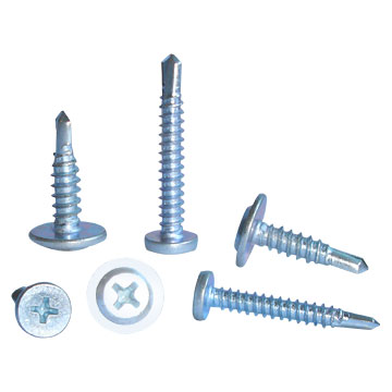  Flat Head Self-Tapping and Self Drilling Screw (С плоской головкой самонарезающие и САМОСВЕРЛЯЩИЕ винтовые)