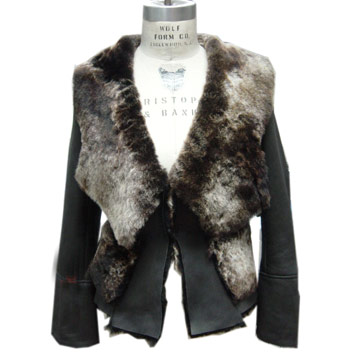  Ladies` Lamb Leather Jacket ( Ladies` Lamb Leather Jacket)