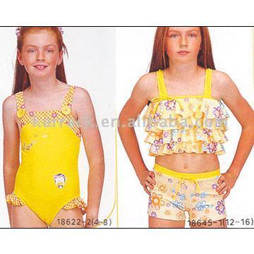  Girls` Swimwear (Girls `Maillots de bain)