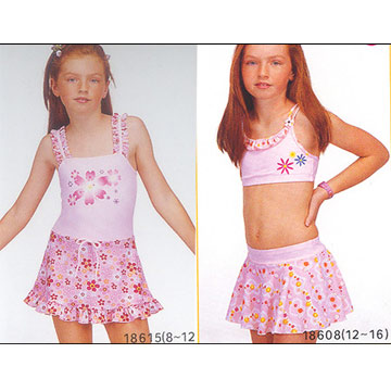  Girls` Swimsuits (Maillots de bain des filles)