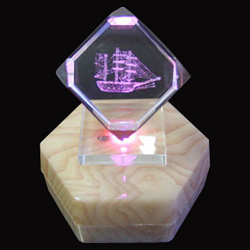  Color Changing Engraved Crystal ( Color Changing Engraved Crystal)