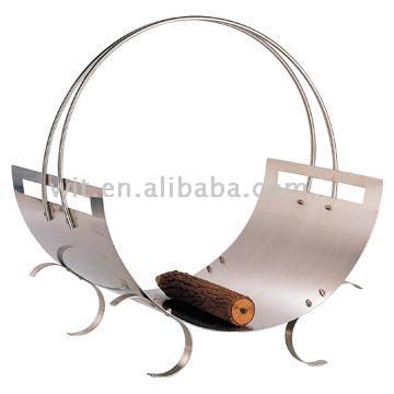  Stainless Steel Wood Holder (Edelstahl-Holz-Halter)