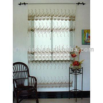  Embroidered Curtain