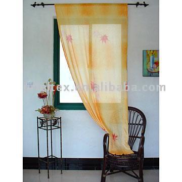  Printed Voile Curtain