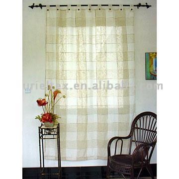  Polyester Linen Curtain